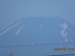 久しぶりに見られた富士山