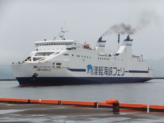 回顧録　北海道＆東日本パスで岩手・青森・函館旅行の2日目。<br /><br />早朝、青森のホテルを抜けだし、津軽海峡フェリーで函館へ。<br />帰りは開業したての北海道新幹線。<br />海路とトンネル、それぞれいいところがありますね。<br /><br />渡道のメインは青函連絡船摩周丸の見学だったのですが、長くなったので函館観光パートは別にします。<br /><br />お世話になったブルードルフィン(初代)は新造船就航により2020年5月引退しました。お疲れさまでした。<br />一方、摩周丸は久々に岸壁を離れお色直しをしたようです。