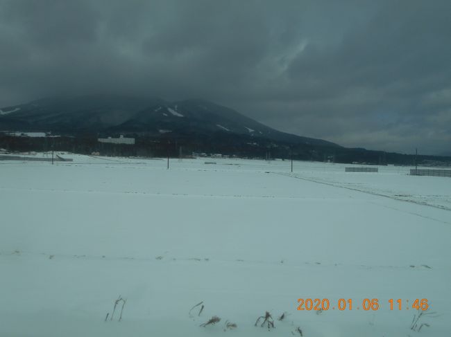 雪景色の旅と会津若松城