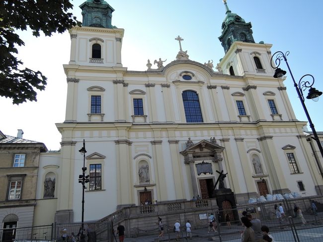 2019年夏　スロバキア・ポーランド旅行 首都ワルシャワ(ポーランド)４　ボレスワビエツ陶器アウトレット・聖十字架教会・蜂起博物館　