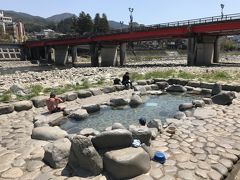 下呂温泉日帰り観光、温泉に浸る