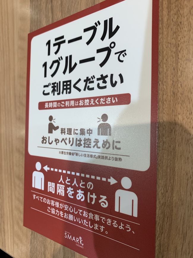 コロナ感染予防対策<br />ソーシャルディスタンスが取られている<br />フードコートに寄ってみた。<br />幸楽苑、ペッパーランチ、丸亀製麺、パスタとごはんの石焼き専門店、と<br />それぞれが好きなものを一緒に食べられるのもフードコートの良い店です。