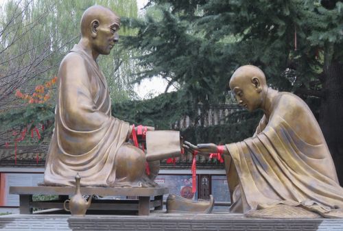 西安楽遊原青龍寺泥仏 2019秋、中国旅行記25(30/34)：11月20日(7)：西安(17)：青龍寺(2