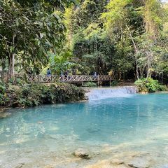 アラフィフ夫婦のタイ＆ラオス旅行☆その9☆【ルアンパバーン・クアンシーの滝､お寺と屋台ご飯続く】