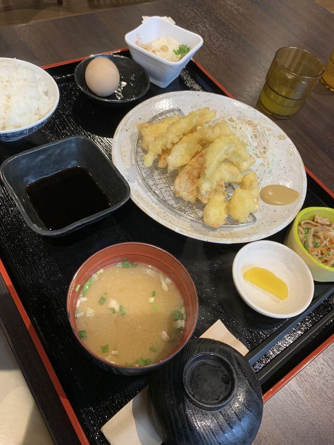 ひょうたん温泉で温泉、食事をしました