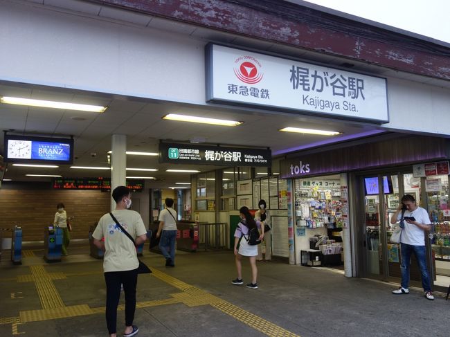 田園都市線の梶が谷駅近くに宿を取ったので，周辺をみて回りました。