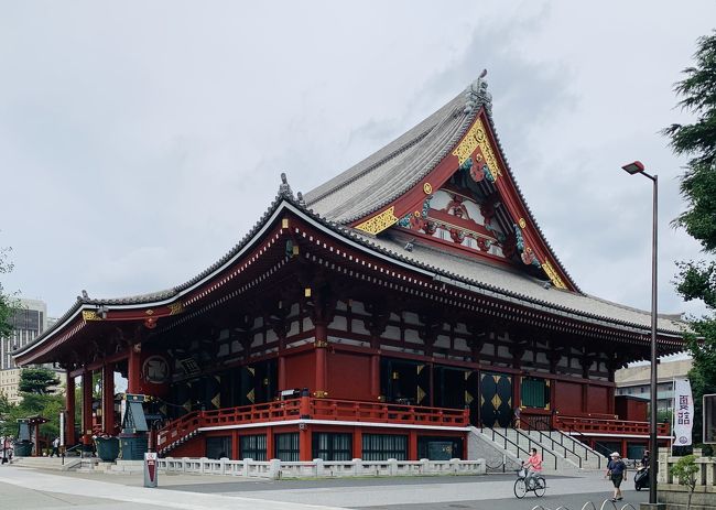 上野下谷神社、浅草寺、浅草神社で御朱印いただきました。