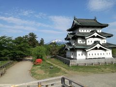 急行津軽で5年ぶりの弘前  ー (9)朝の弘前公園と石場旅館、そして「弘前の今」