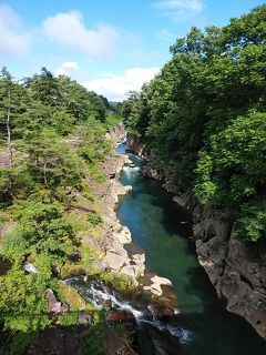 東北２０２０夏旅行記　【７】厳美渓