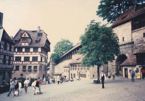 古い写真をスキャン1（西ドイツのニュルンベルク、1987年