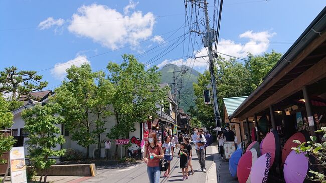 湯布院へ1泊2日の家族旅行   一日目