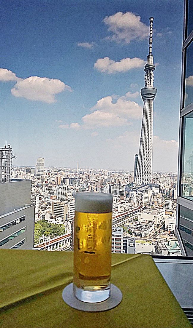 焱華は 熱く 密やかに／夏空とBeerと人鳥と【浅草・ペンギン花火】 