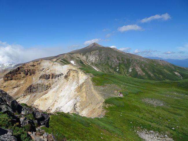 十勝連峰♪富良野岳・十勝岳・美瑛岳・オプタテシケ山