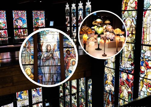 □英国 アンティーク照明 絵柄ペンダントライト36-6-47 □英国 アンティーク照明 絵柄ペンダントライト36-6-47