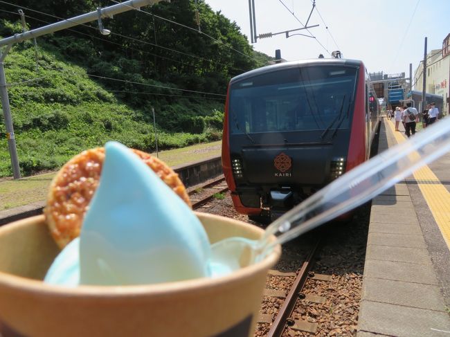 夜行高速バス、列車を乗り継いで新潟、山形へ②快速海里（新発田～鶴岡）に乗車