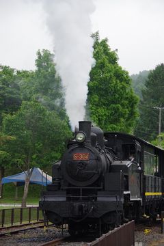 ２０２０年北海道鉄道編（３）　三笠鉄道村の走るＳＬと機関車たち