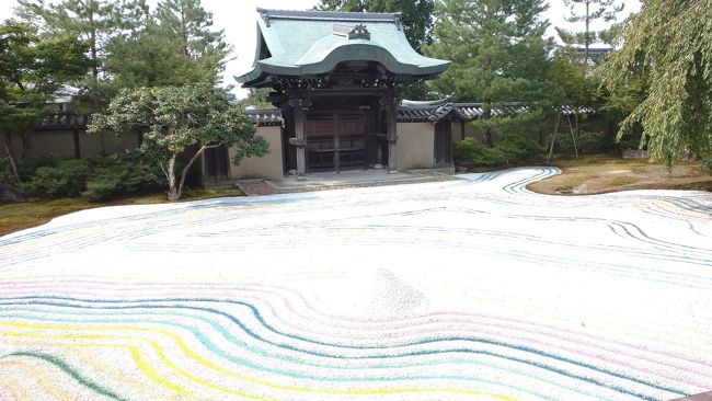 8月に実施された京都の寺社仏閣の朝の御朱印を巡りました。