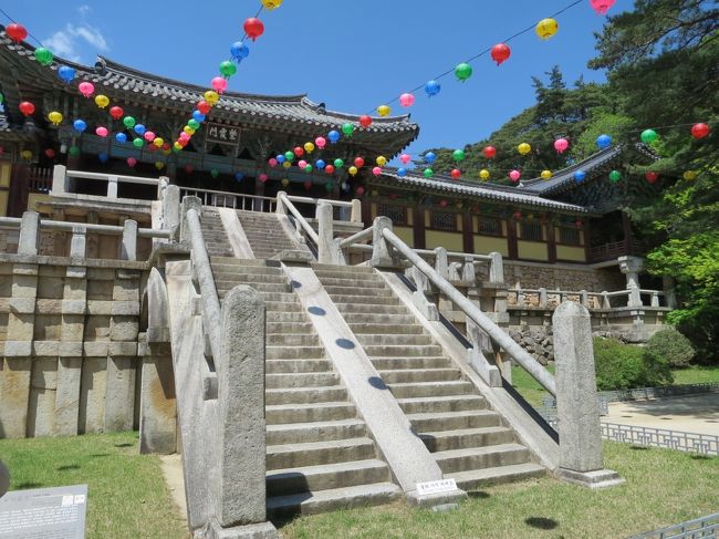 ゴールデンウィークなのにお安いチケットが取れたので、ぶらりと慶州と釜山を訪れました。美味しいご飯を食べ、美しいものを眺め、いい旅になりました。２日目は慶州の世界遺産の代表の寺社（石窟庵と仏国寺）と国立慶州博物館 などなどを訪ねます。