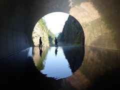 クロスカブで上信越ツーリング　清津峡トンネルから野尻湖へ