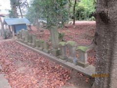 柏市の旧沼南町・藤ヶ谷新田・熊野神社・石仏