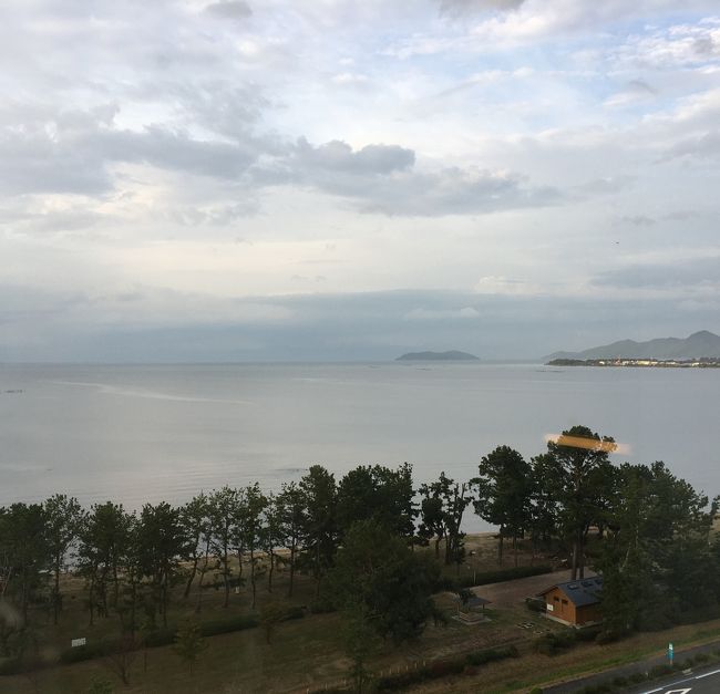 琵琶湖マリオットホテルでステイ