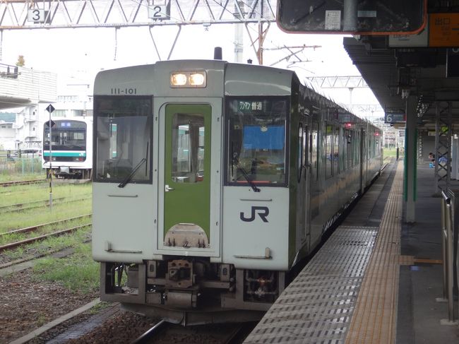 ご覧下さいまして、ありがとうございます。<br /><br />「北海道・東日本パス」の消化試合で、お盆休み最終日に時刻表片手に無計画で仙台駅から乗り鉄を始めました。<br />乗った先の選択肢の多さから、東北本線を南下することに。あてもなく途中下車したりして福島へ。奥羽本線へと乗り継ぐ計画を立てましたが、最近通り過ぎてマンネリ化してきた板谷峠を止めてさらに東北本線を南下することに。<br />そして郡山へ。前回は郡山で話をぶった切ってしまいました。<br /><br />郡山と言えば鉄道の要衝。東北本線、磐越西線、磐越東線に水郡線と乗り継ぎの選択肢が豊富。<br />さて、どこへ行きましょうか。<br /><br />郡山までの車中でいろいろと次乗る路線を悩んで来ましたが、郡山に着いて即決。その即決の理由とは？<br /><br />待望の(だから誰も待ってないって）後編スタートです。<br /><br />後編も相変わらずの電車と駅の写真しか出てこない中身の薄い旅行記でありますが、よろしければご覧いただければと思います。<br /><br />それでは後編参りましょう。