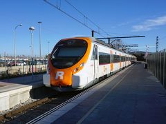 スペイン鉄道の旅 お正月のバルセロナとマヨルカ島（その１ プロジェクッションマッピングとライトアップのバルセロナ）