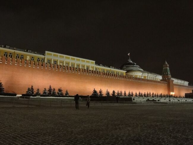 10年前の初モスクワ夜の街歩きの模様をアップ！