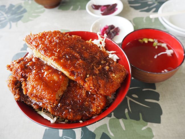 遠出するには遅い時間に、旦那がどっか行くか~?と言ったので、磐梯カツ丼食べたいな~!と、福島県の猪苗代へ出かけてきました。<br /><br />ついでに猪苗代湖周辺をドライブ、何度か行ってる場所なので観光したって感じではなく、私のおでかけ記録みたいなものですので、こちらは気が向いたら覗いてみて下さい。<br /><br />