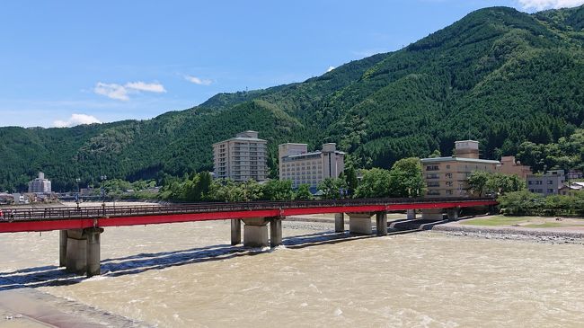 下呂温泉の旅　3日目中編（下呂温泉街観光・小川屋）