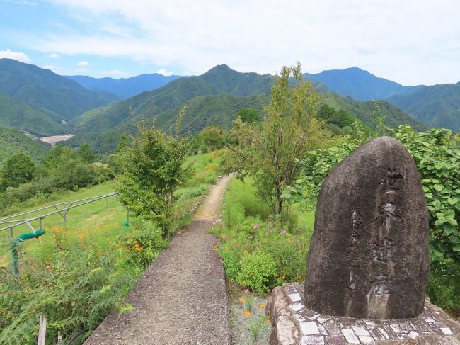 東京から日帰りで全都道府県めぐりの第46回目は奈良県です。<br /><br />奈良では、旅行のテーマは大きく3つに分けられます。<br />（１）奈良市周辺で日本文化系（大仏、神社、古墳）<br />（２）熊野古道の巡礼系ハイキング<br />（３）南部の山岳地帯の大自然（吉野、みたらい渓谷、瀞峡など）<br /><br />今回は奈良南部にある十津川村をチョイス。（３）をメインにしてみました。<br /><br />十津川村は紀伊半島のほぼ中央にある、奈良県の最も南にある村。日本本土では最大の村で、その面積は約672平方kmもあり、東京23区(約622平方km)よりも広い！<br /><br />十津川村のメインの見所としては、世界遺産熊野古道、谷瀬（たにぜ）の吊り橋、瀞峡。瀞峡は村の外れにあってアプローチがしづらいため、他とセットで一日でまわるのは時間的に厳しいです。<br /><br />今回の旅程は以下の通りです。山道は走りやすい部類だと思いますが、ゆとりをもたせたスケジュールにしておきました。<br /><br />7:30 羽田空港<br />　↓JL213<br />8:36（時刻表は8:45）南紀白浜空港<br />9:07 レンタカーを借りて出発<br />　↓<br />10:58 十二滝<br />11:17-12:20　野猿、柳本橋、めん滝、果無集落<br />　（果無集落の小辺路は世界遺産）<br />　↓<br />12:51-13:53　ランチ・買い物・休憩＠道の駅十津川郷<br />　↓<br />14:08-14:20　風屋ダム<br />　↓<br />14:46-16:20　谷瀬の吊り橋・森山展望台<br />　↓<br />18:52 レンタカーを返す<br />21:18（時刻表は21:10）関西国際空港<br />　↓JL228<br />22:17（時刻表は22:25）羽田空港<br /><br />帰りは関空にしたのですが、ニッポンレンタカーやオリックスレンタカーの場合は大和八木で返して、そこから近鉄・新幹線で東京に戻る方が楽だし早く、乗り換えの京都で夕食もとれそうです。乗捨手数料だけ要注意。