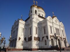 初めてのモスクワ その9（韓国・ロシア・ドイツ・イギリス・フランス 14日間の旅 3-9）美しい、白亜の “救世主キリスト聖堂”！　
