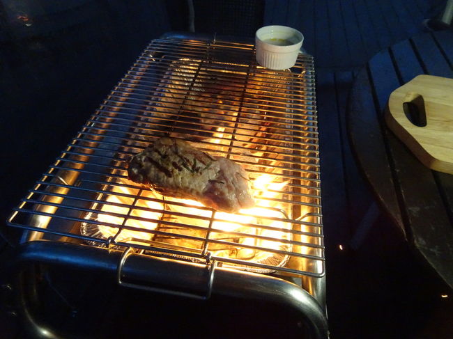 グランピングを体験しに、千葉県にある農園リゾート THE FARM(ザ・ファーム)に行ってきました。<br /><br />15時からジップスライダーを満喫し、夜はお待ちかねのバーベキュー。深夜お手洗いに行くために雨の中ランタン片手に夜道を歩くのがドラクエの洞窟探検みたいで新鮮でした。