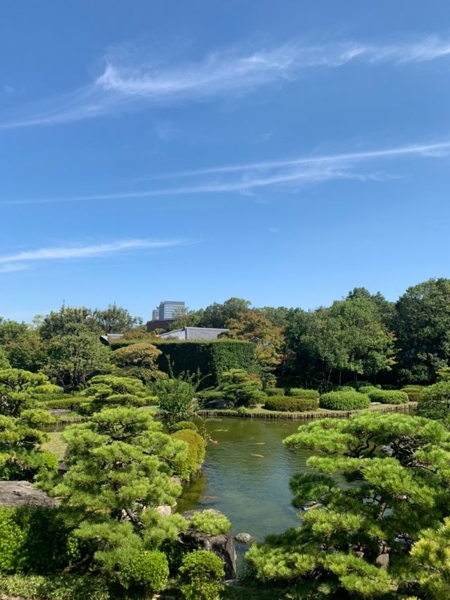 大濠公園で休日を過ごしました。