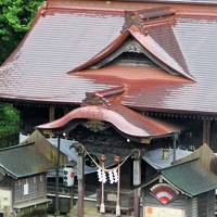 いわき-5　湯本温泉　古滝屋　伽羅の間-モダン和室　雅の膳　☆温泉神社が見える７階で