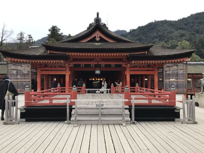 2019.12.21~24<br />1日目後半:厳島神社、広島泊