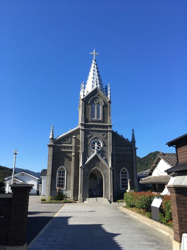 天草の崎津地区を目指します。