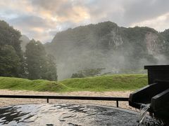 今年も奥日田温泉うめひびきでちょっと早めにお誕生日祝い。