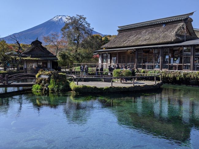 健康ランドに2泊の山梨一人旅(忍野八海～富士山パノラマロープウェイ～昇仙峡)①/⑤