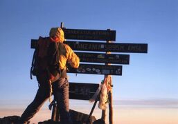 2003年 エチオピアとキリマンジャロ登山-B（タンザニア編）／キリマンジャロ(5895m)登山