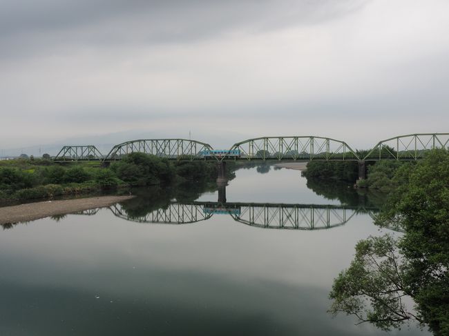 2020.10 鉄分補給で樽見鉄道！（10）番外編・曇天の中カメラ片手に揖斐川橋梁へ行ってみた。