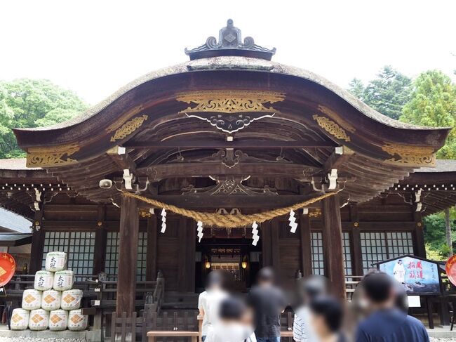 〈山梨に家族旅行〉武田神社と郷土料理おざら、石和常磐ホテル