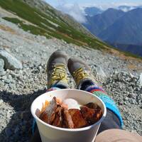 秋の立山黒部アルペンルート 扇沢から雄山 ～立山を眺めながら焼肉を食べる の巻～