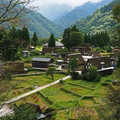 秋の足音聞こえる岐阜と富山の県境横断ドライブ旅 in 奥飛騨＆五箇山★2020　02　2日目【五箇山】