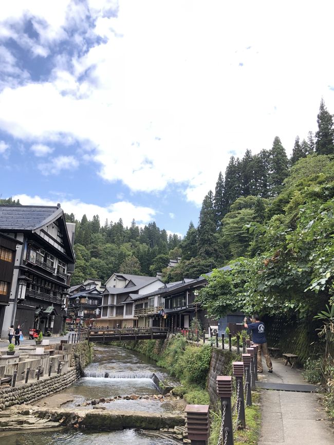 Go To トラベル キャンペーンを利用して<br />初めての山形旅行です。<br />銀山温泉経由で肘折温泉へ行く。<br />温泉宿で美味しいものをたらふく頂き、次の日は早朝に温泉街の朝市で珍しいものを購入。