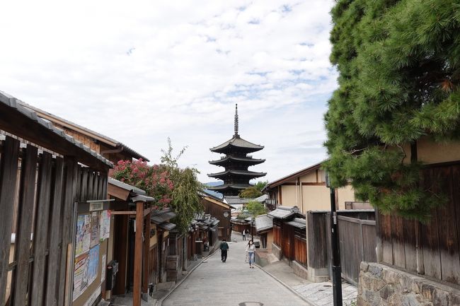 京都２泊３日の旅２日目は、京都駅から三十三間堂、清水寺、高台寺、八坂神社、知恩院、銀閣寺の王道コースです。