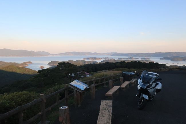 【BikeJINラリー2020】1-2、お正月の佐世保巡りと九十九島・長串山展望台ツーリング