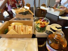 ０５．夏のエクシブ山中湖１泊　テイクアウト モーニングBOXの朝食　中国料理 翠陽の昼食　