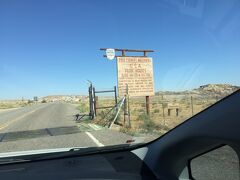 ニューメキシコ州 フォーコナーズ ロード　－　四州の境を目指して走る