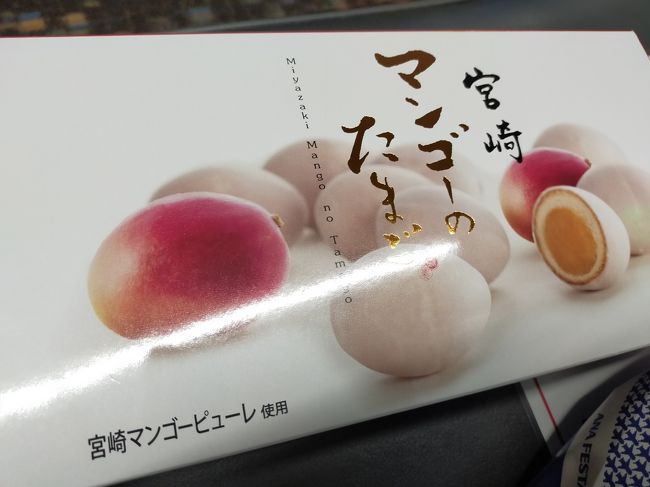 宮崎空港で何をお土産に買おうか迷っていました。<br />お菓子の中であまり類似品がないものを探したらこんなのがあったので買ってみました！